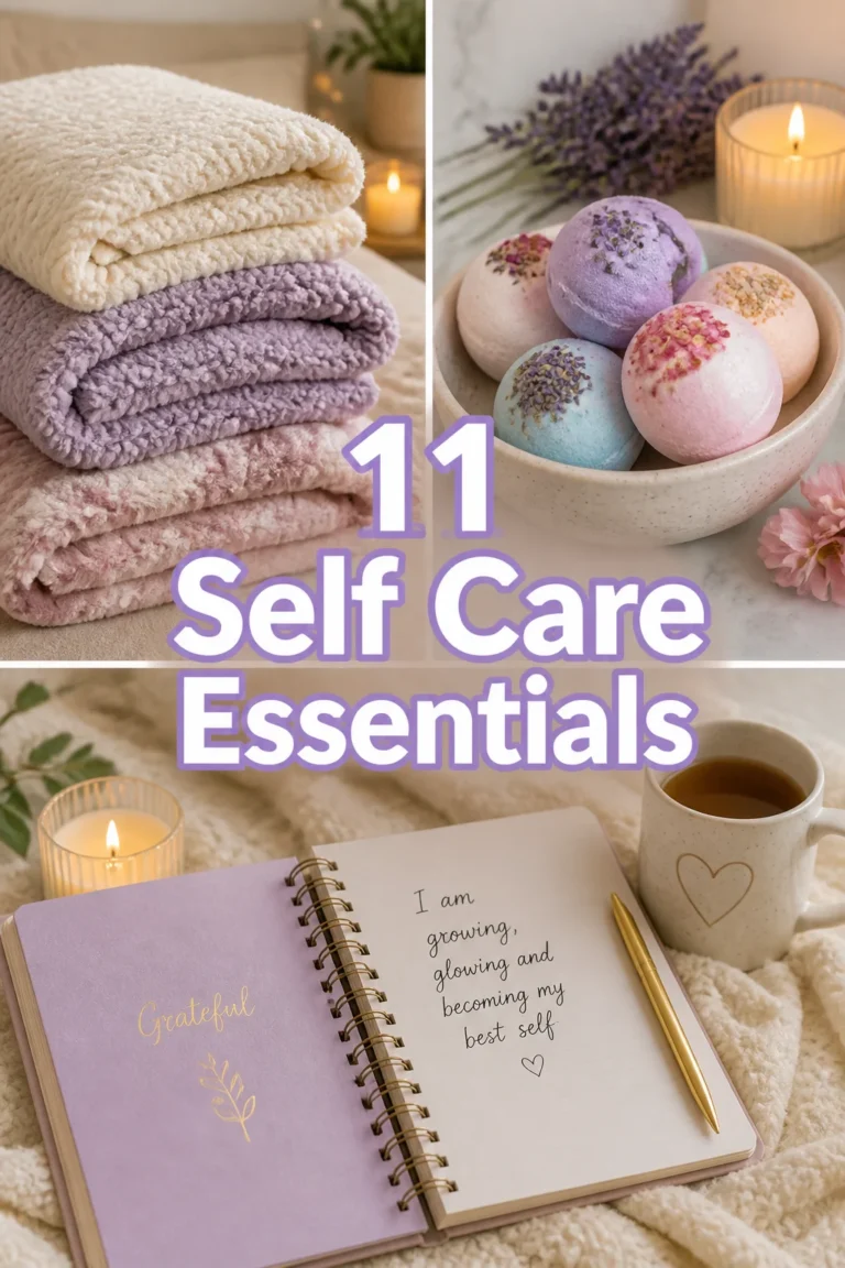 ✨ 11 Self Care Essentials