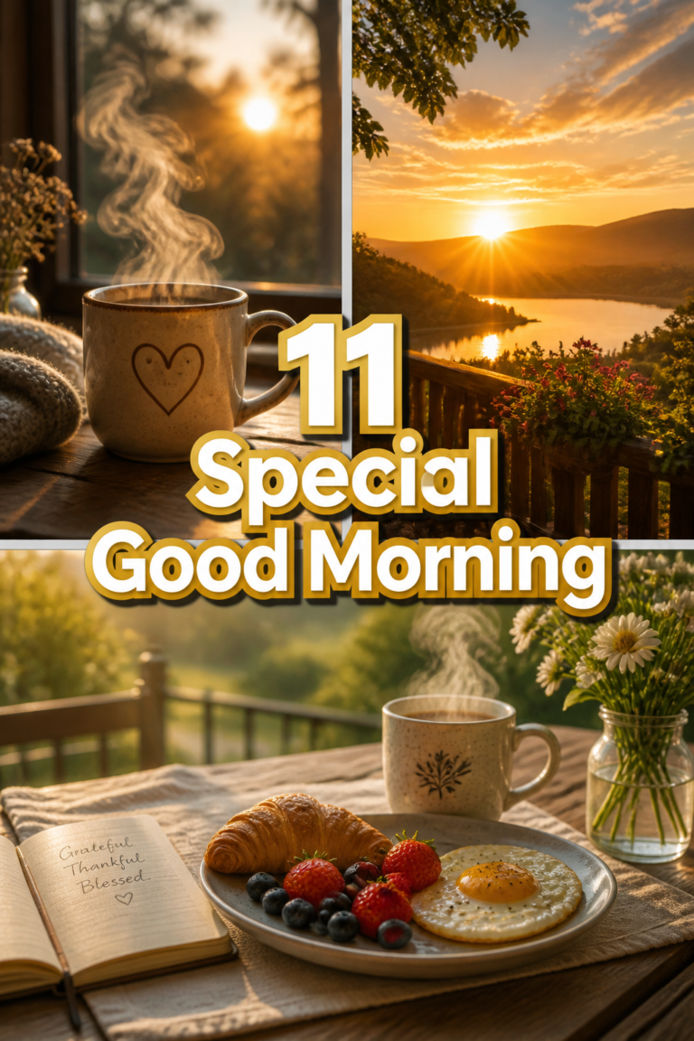 ☕ 11 Special Good Morning
