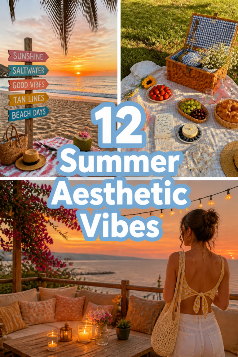 ☀️ 12 Summer Aesthetic Vibes