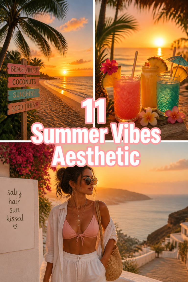 ☀️ 11 Summer Vibes Aesthetic