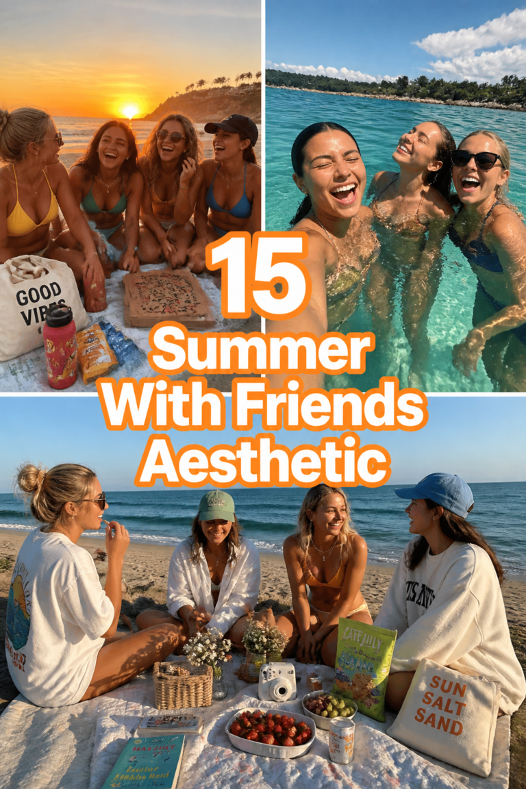 ☀️ 15 Summer With Friends Aesthetic