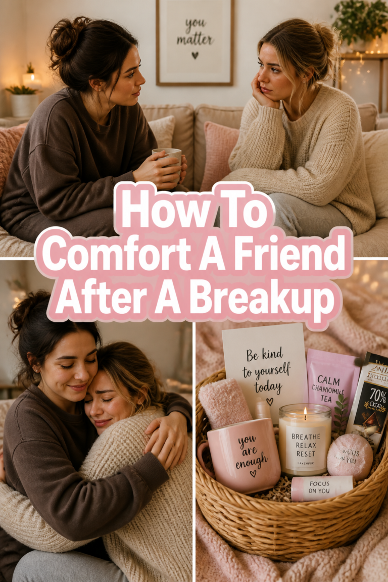 ❤️ How To Comfort A Friend After A Breakup
