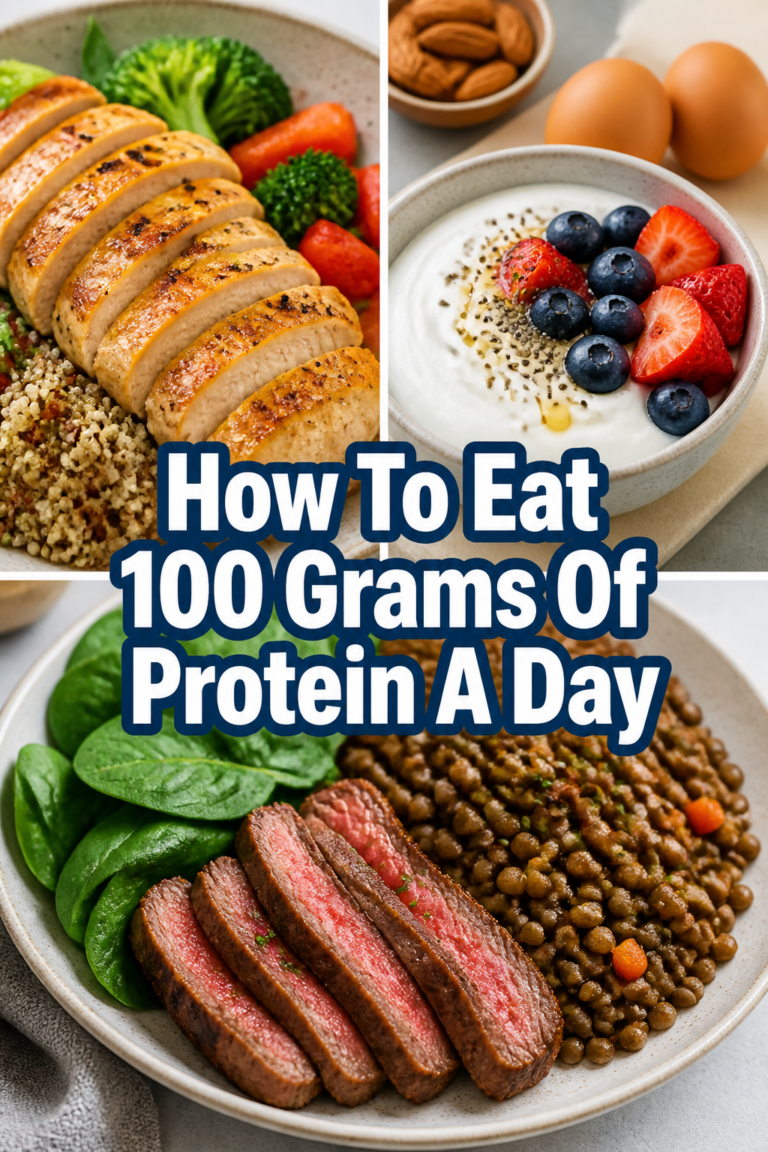 💪 How To Eat 100 Grams Of Protein A Day