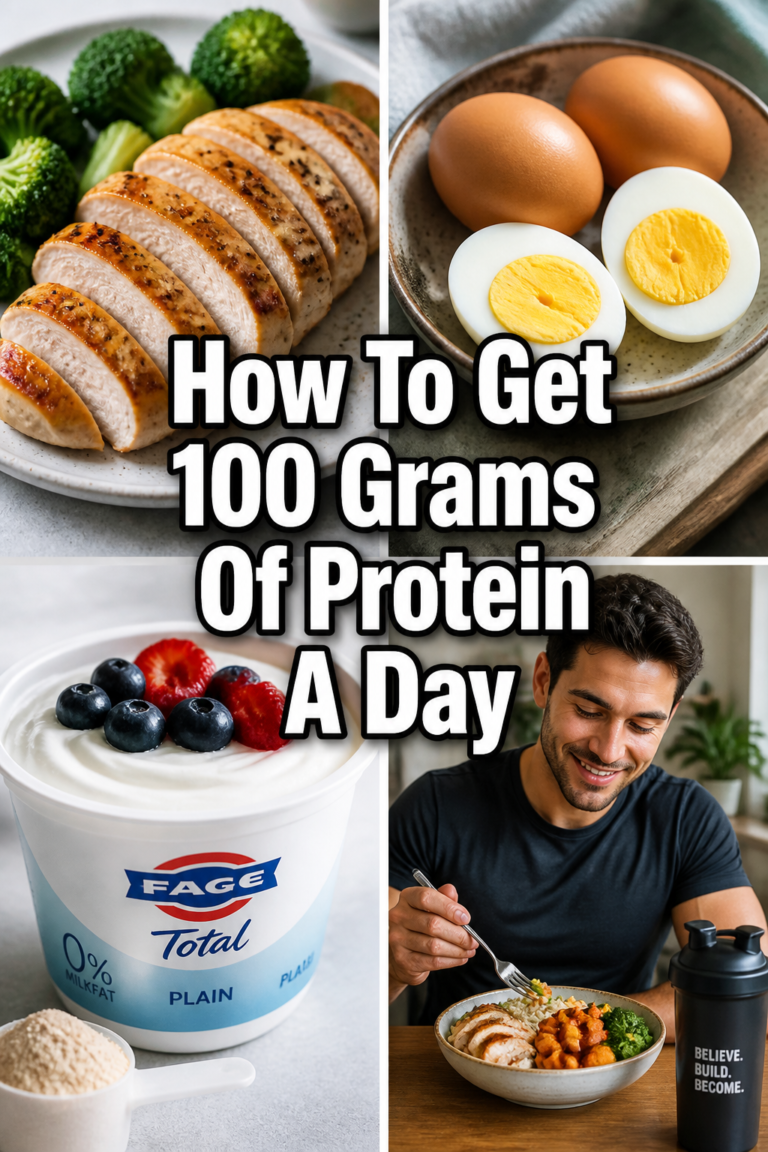 💪 How To Get 100 Grams Of Protein A Day