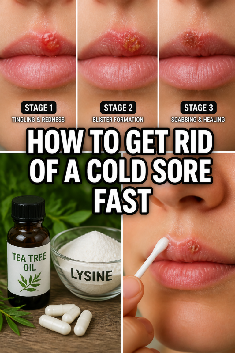 🌬️ How To Get Rid Of A Cold Sore Fast