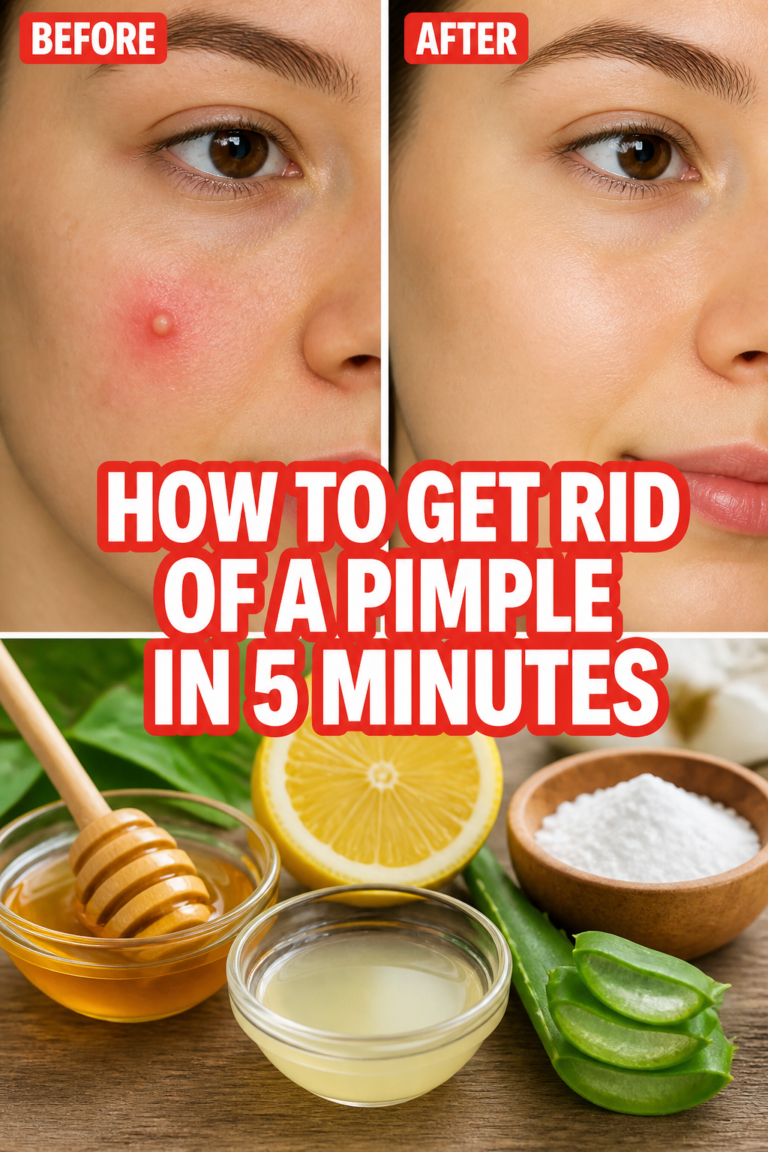 How To Get Rid Of A Pimple In 5 Minutes