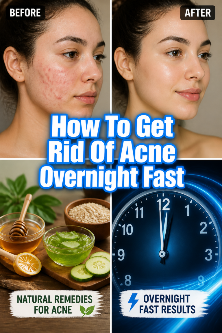 ✨ How To Get Rid Of Acne Overnight Fast