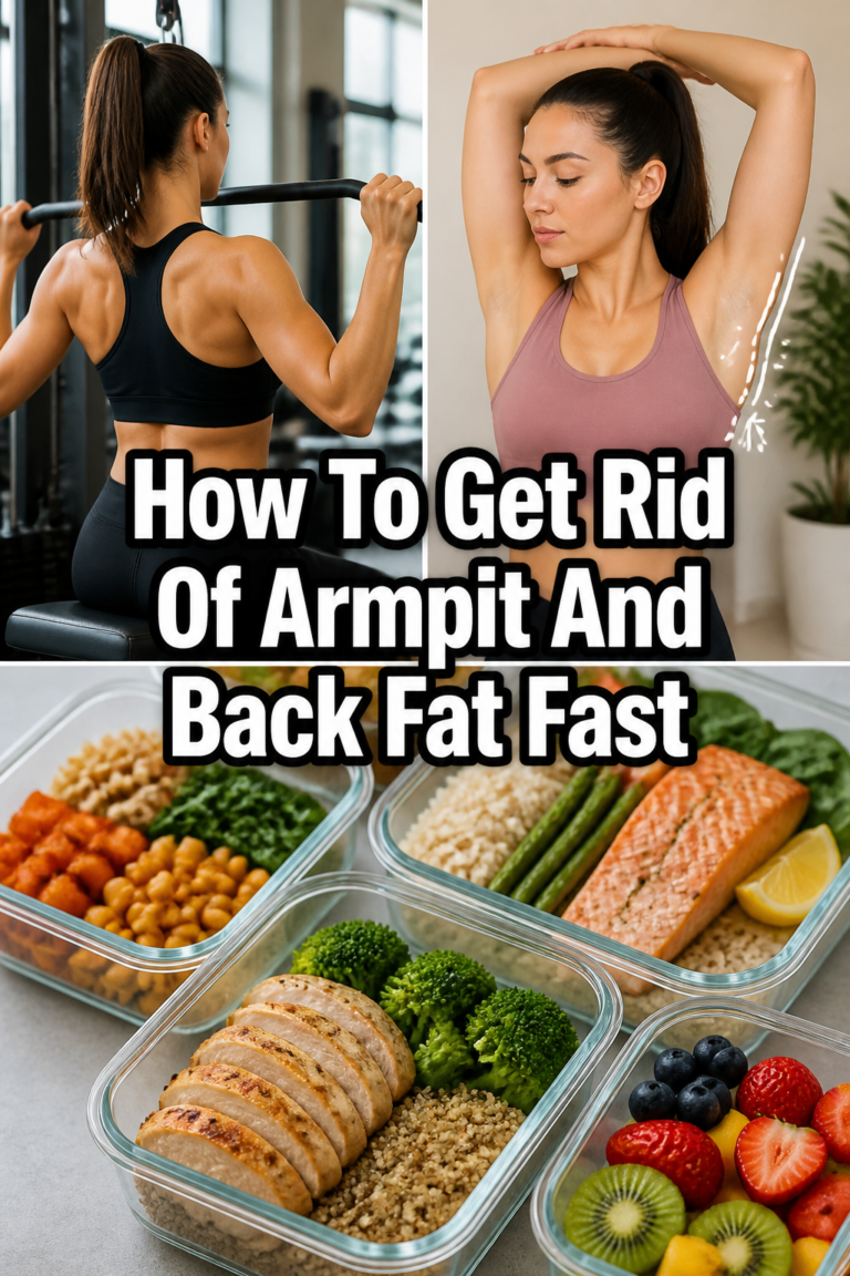 💪 How To Get Rid Of Armpit And Back Fat Fast