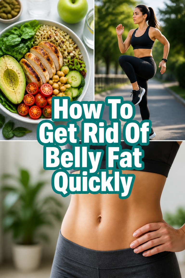 ✨ How To Get Rid Of Belly Fat Quickly