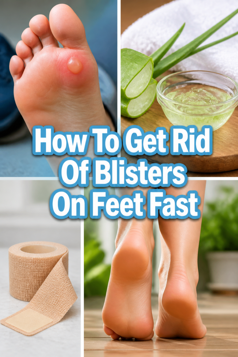 🩹 How To Get Rid Of Blisters On Feet Fast