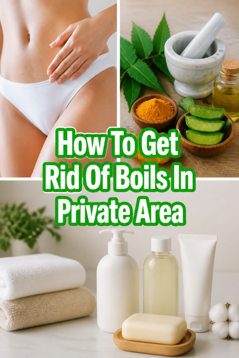 ✨ How To Get Rid Of Boils In Private Area