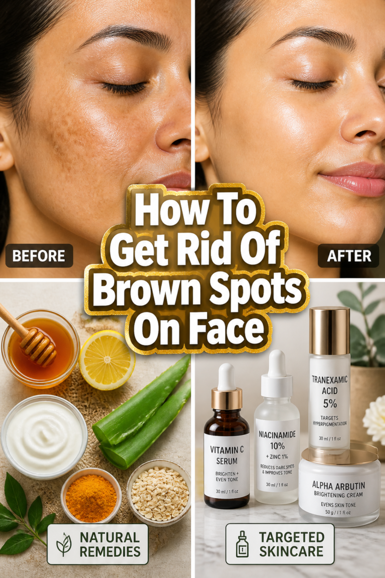 ✨ How To Get Rid Of Brown Spots On Face