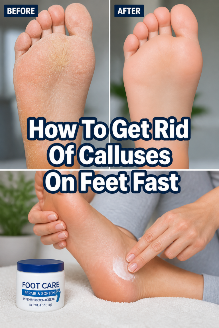 🦶 How To Get Rid Of Calluses On Feet Fast