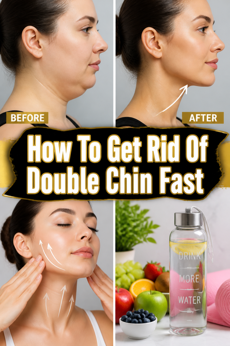 ✨ How To Get Rid Of Double Chin Fast