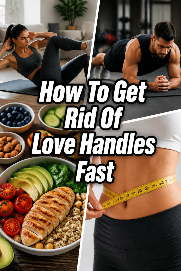 🍎 How To Get Rid Of Love Handles Fast