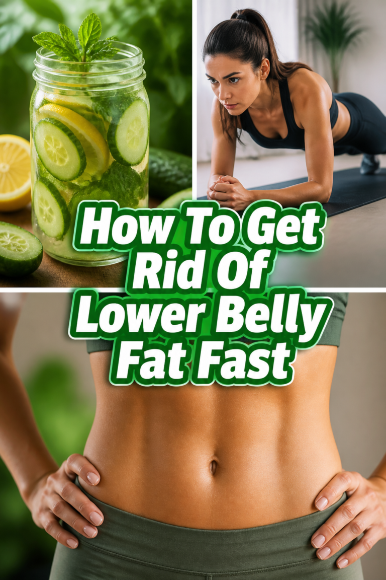 🌱 How To Get Rid Of Lower Belly Fat Fast