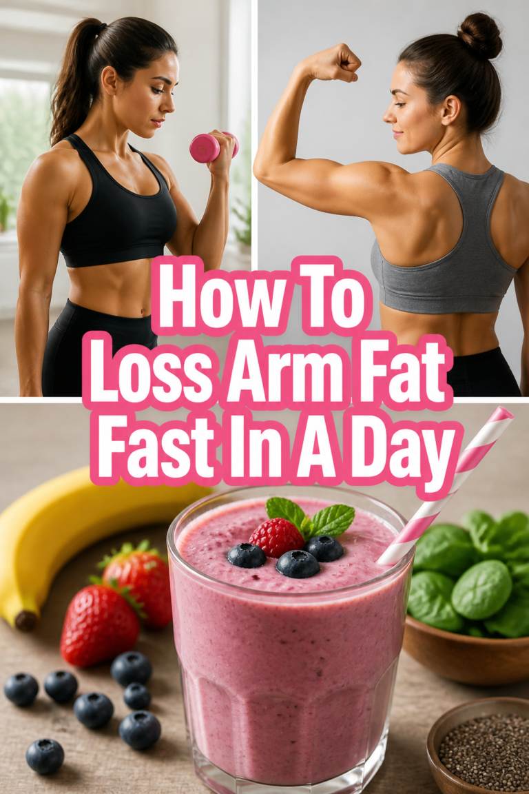 💪 How To Loss Arm Fat Fast In A Day