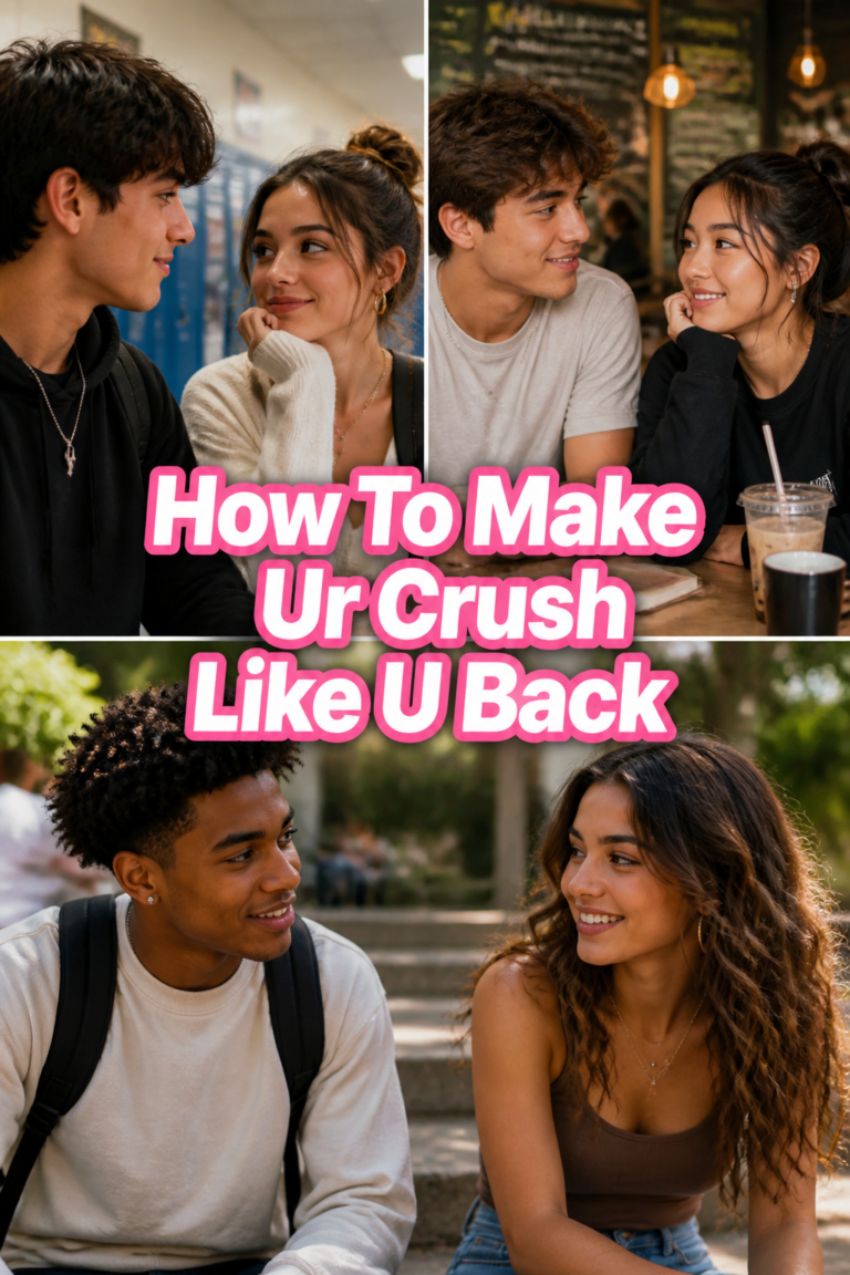 ✨ How To Make Ur Crush Like U Back