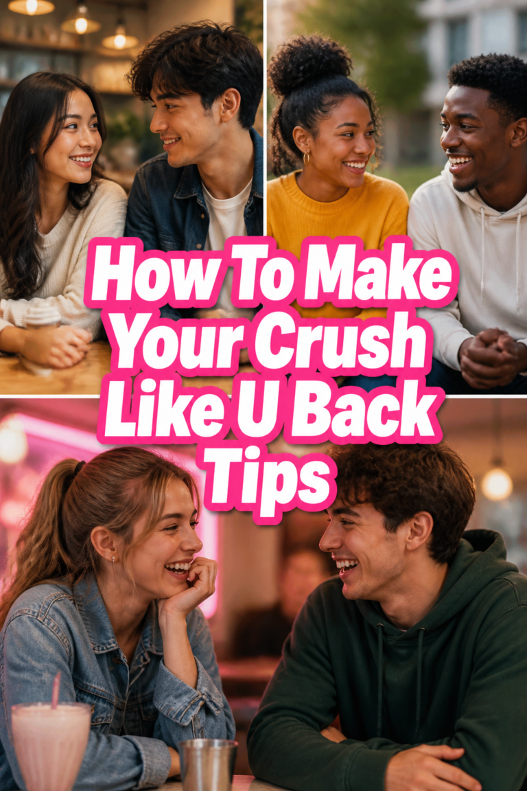 💖 How To Make Your Crush Like U Back Tips