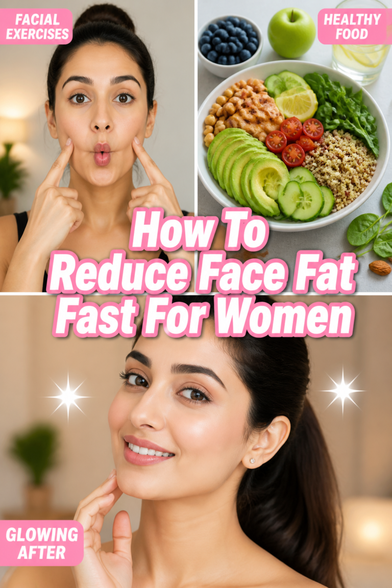 🌸 How To Reduce Face Fat Fast For Women