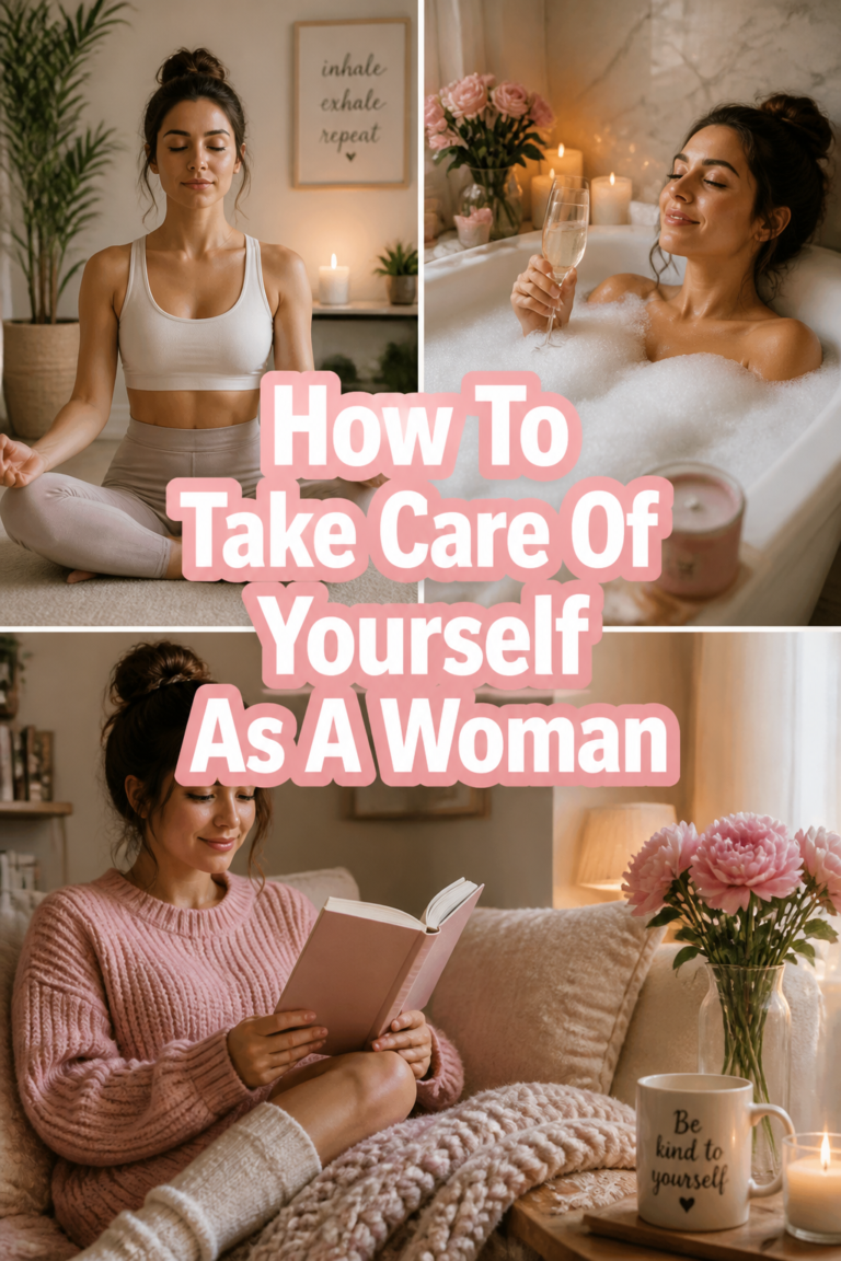 🌸 How To Take Care Of Yourself As A Woman