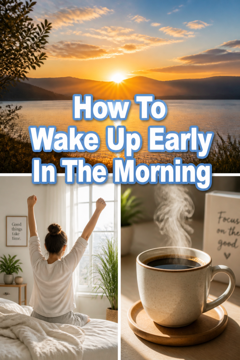 🌅 How To Wake Up Early In The Morning